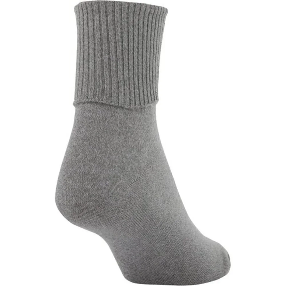GOLDTOE Women’s Classic Turn Cuff Socks – Soft, Durable, 6-Pack